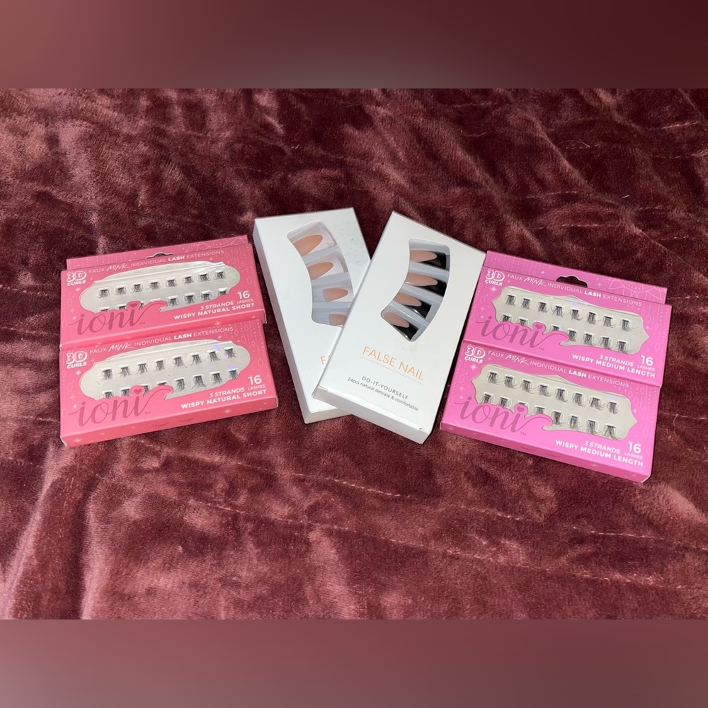 Bundle of Lashes & Nails!!